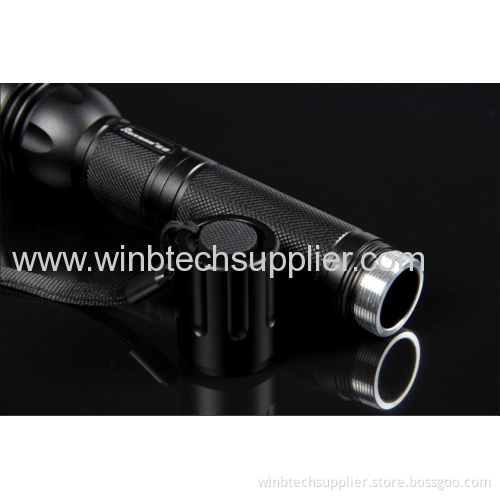 Cree Q5 Aluminum Alloy Led Torch 260lumens 2x18650 Battery 